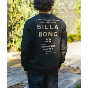 トレーナー スウェット BILLABONG メンズ DECAF トレーナー 「2024年秋冬モデル」/ビラボンロゴバックプリントクルーネックトレーナー