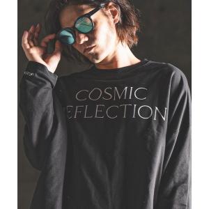 tシャツ mlt4934- Printed oversized cut sew-Mini-pile fabric lining- カットソー メンズ