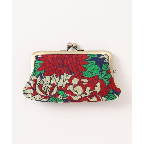 カードケース 「カヤ」花レトロがま口カードケース