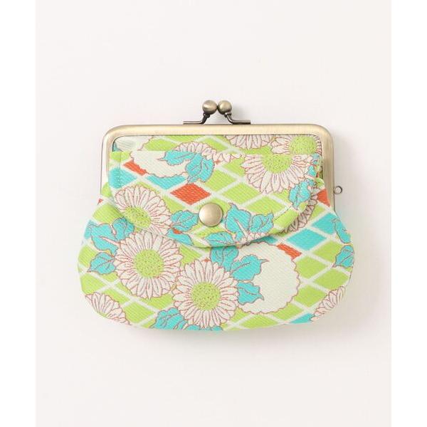 コインケース 「カヤ」花レトロ親子がま口