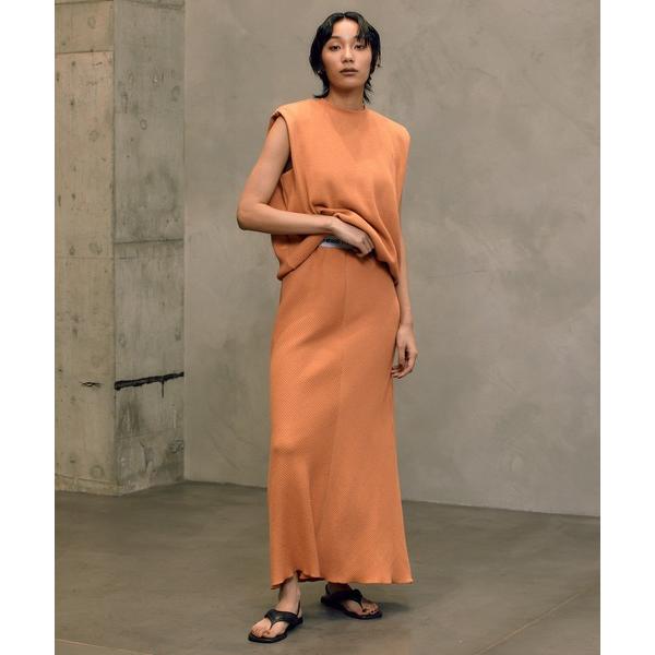ベスト ジレ BOUCLE JERSEY SLEEVELESS TOPS / ブークレジャージースリ...