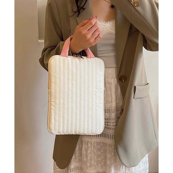 タブレットケース Liaa/ハンドル付き キルティング PCケース 11インチ/13インチ A184...