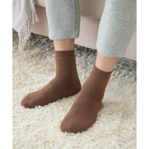 靴下 UCHI-COLLE/ウチコレ ルームソックス 裏起毛　ショート丈 メンズ