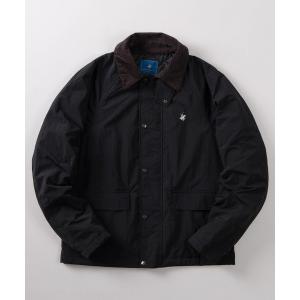 極美品22年製 Barbour ハンティングジャケット　ノンオイル　ロゴ刺繍 極美品22年製 Barbour ハンティングジャケット ノンオイル ロゴ刺繍