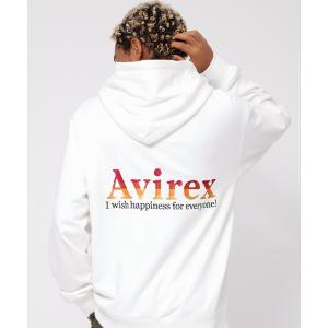 AVIREX（アヴィレックス） パーカー ACID WASH ZIP UP HOODIE