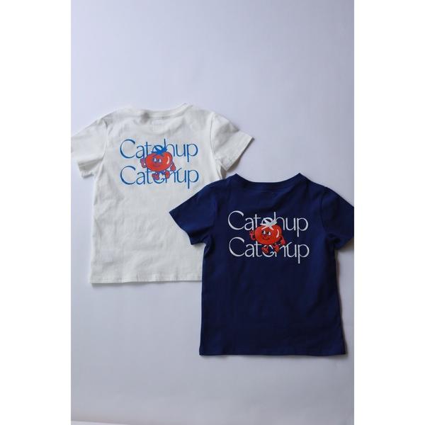 tシャツ 「Catchup」バックプリントTシャツ キッズ 子供服 男の子 女の子