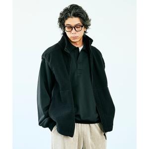 コート ジャケット 「男女兼用」ポーラテック ボアベスト メンズ