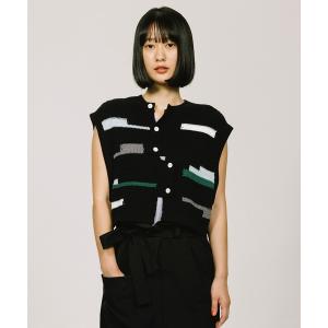 カーディガン コンポジションカーディガン レディース メンズ