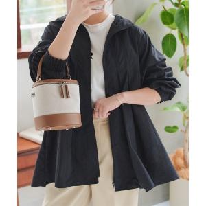 Fizz マウンテンパーカー ウインドブレーカー バックギャザーフリル