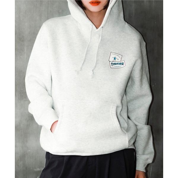 パーカー GONZ STICKER HOODIE SWEAT PARKA/スラッシャーマーク・ゴンザ...