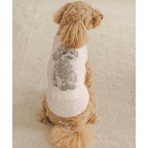 犬 服 「CAT＆DOG」トイプードルジャガードプルオーバー