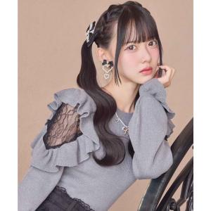 肩 フリル ニット（レディースファッション）の商品一覧  