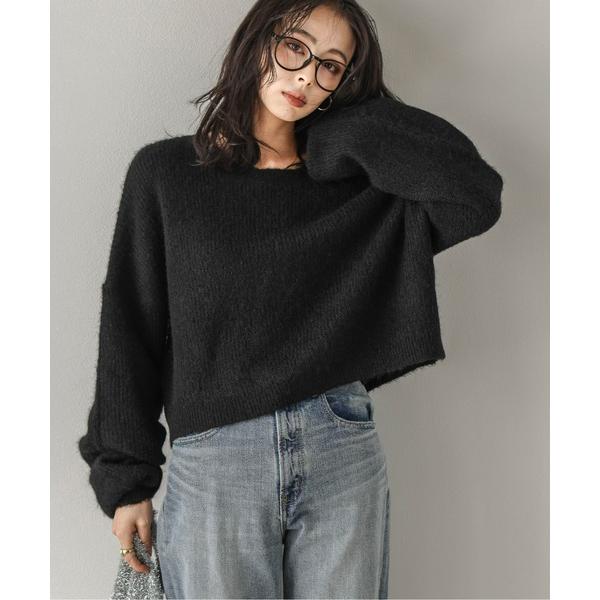 ニット セーター メランジニットトップス レディース