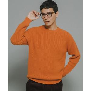 セーター ニット ウォッシャブルウール混ニットプルオーバー メンズ