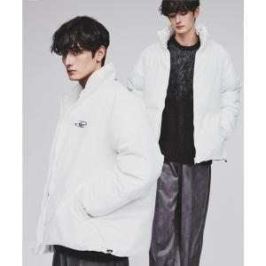 ダウンジャケット ダウン 「2WAY」パテッドリバーシブルジャケット メンズ レディース