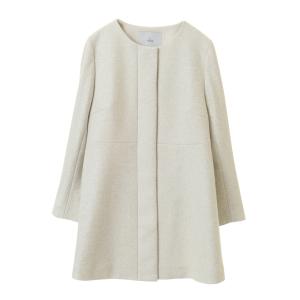 コート アウター ティアードフレアコート レディース