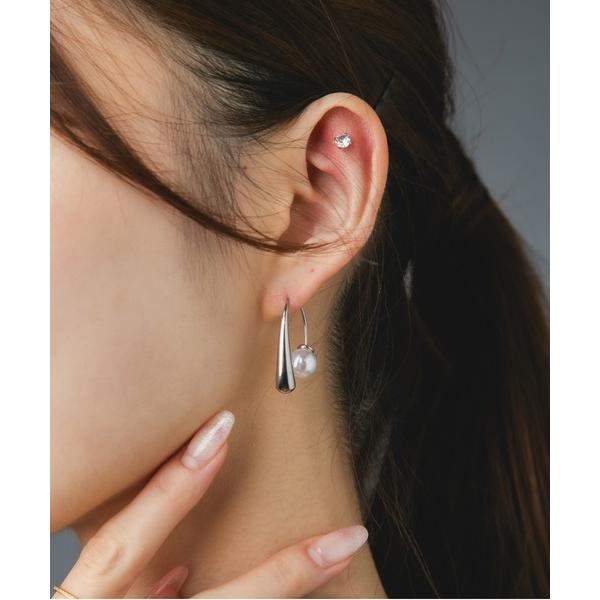 ピアス Os　-オズ-　「金属アレルギー対応」パールキャッチピアス レディース