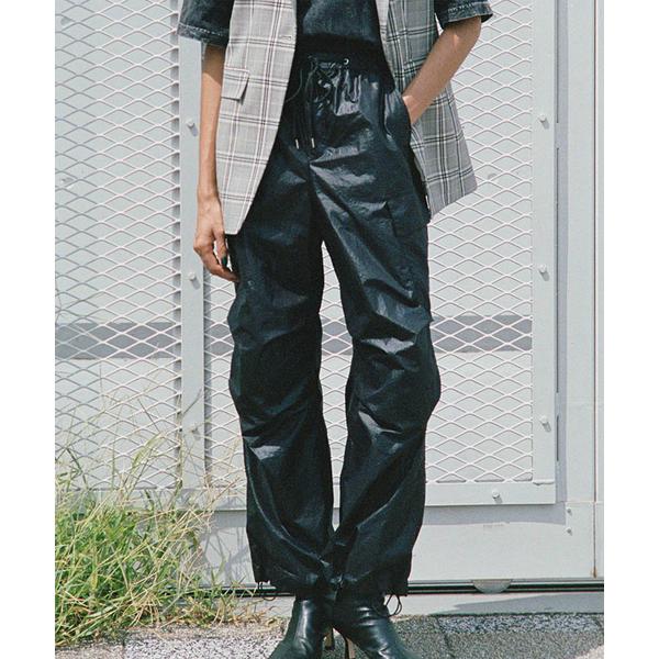 カーゴパンツ 「MLB COLLECTION BY JUN」ナイロンパラシュートパンツ レディース