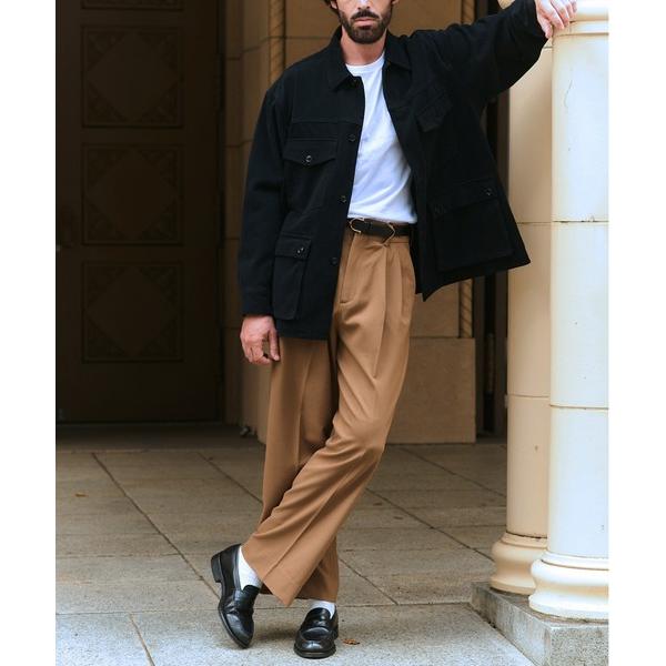 スラックス 「NewAnce」High Density Two Pleats Slacks / 高密...