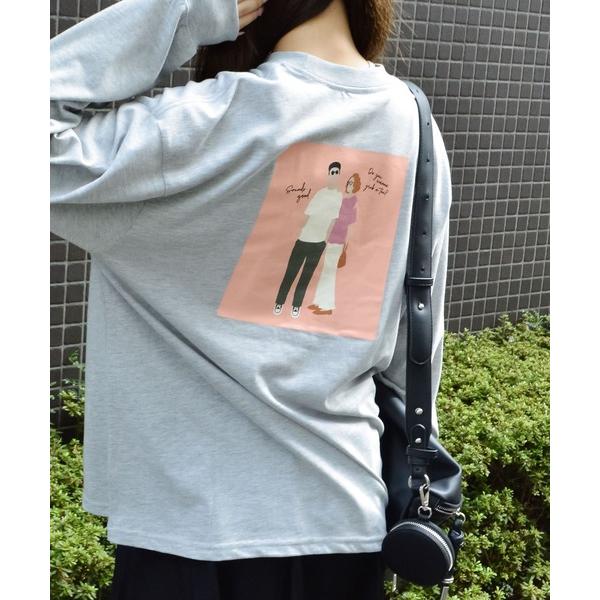tシャツ 「spiritoso」ニュアンスカップル ロンT(CP) レディース メンズ