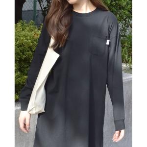 ワンピース 「spiritoso」USAコットン ロンTワンピース(CP)