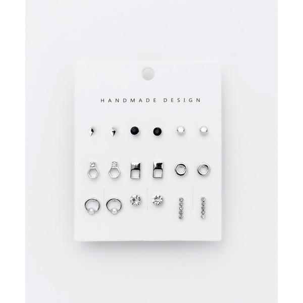 つけっぱなし ピアス ピアス 9セット / pierce 9 set レディース