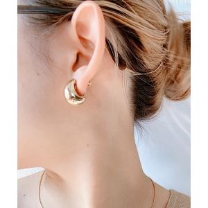 LA VORAGINE（ラ ヴォラジネ） イヤリング 二重イヤリング レディース