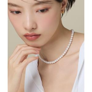 anq.（アンク） ネックレス 「anq.」SV925・パール ショートネックレス
