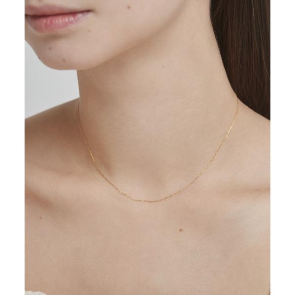 ネックレス 「 金属アレルギー対応 」 シンプルチェーンネックレス サージカルステンレス レディース...