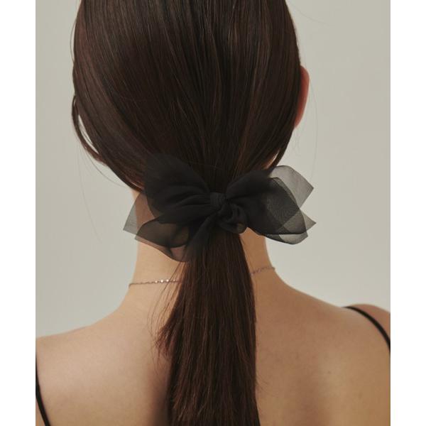 ヘアゴム シフォンリボンヘアゴム