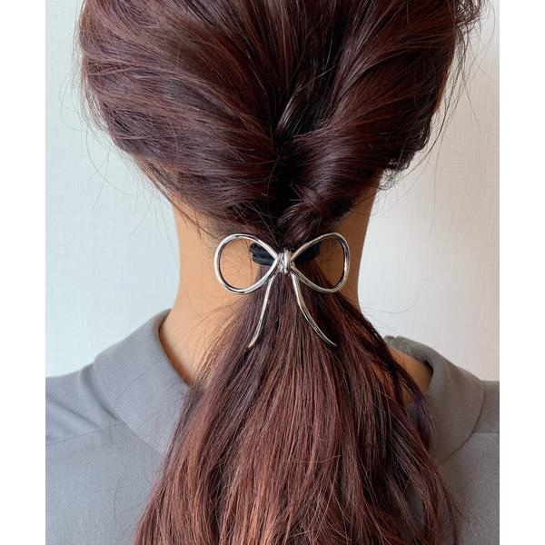 ヘアゴム メタルリボンポニー / ヘアゴム