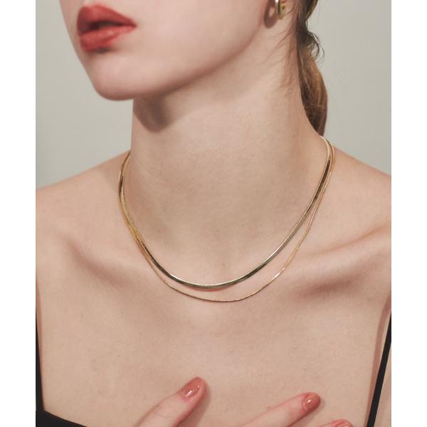ネックレス チェーンネックレス 2個セット レディース