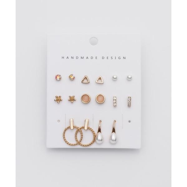 アレルギー対応 ピアス ピアス 8セット / pierce 8 set レディース