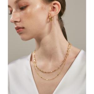 アレルギー対応 ネックレス 「 金属アレルギー対応 」 シンプルチェーンネックレス 2セット サージカルステンレス レディース｜ZOZOTOWN Yahoo!店