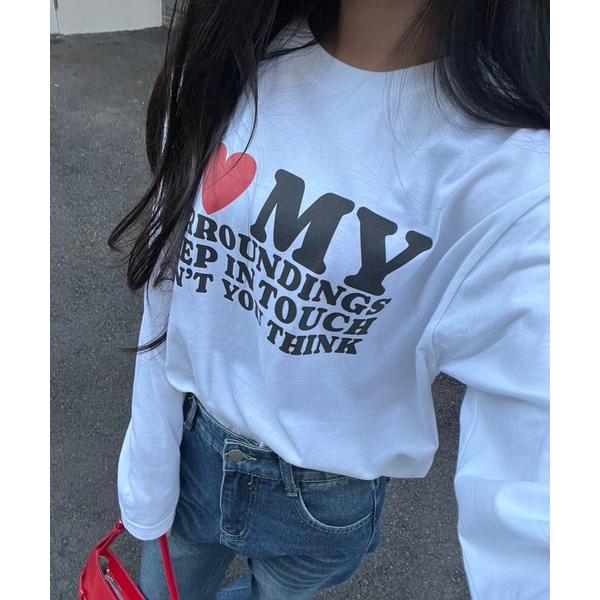 tシャツ ILOVEMYロンT／長袖Tシャツ レディース