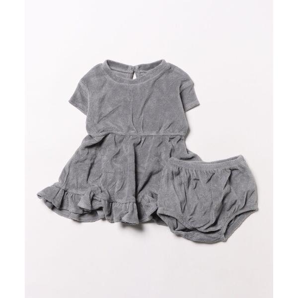 ベビー Quincy MaeTERRY DRESS || LAGOON