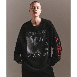 tシャツ LIBERE リベーレ / A DEAD LS TEE ヴィンテージフェードグラフィックプリントロンT / 245205 メンズ レディース