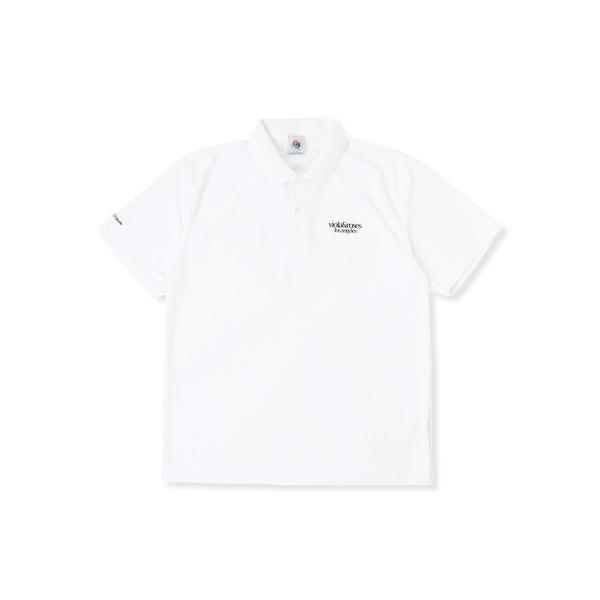 ポロシャツ Viola＆Roses Circle core logo Back Print Polo...
