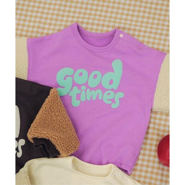 ベビー服 ロンパース 「Bpop」袖ボアボディオール