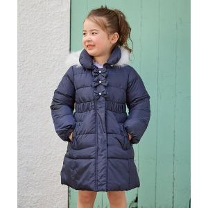 ステンカラーコート コート 「150-160cm」フェイクウール キッズ 子供