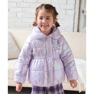 ダウン アウター パール調×フリースボア中綿コート キッズ 子供服 女の子｜ZOZOTOWN Yahoo!店
