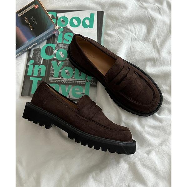 ローファー 「お気に入り登録数 8，000人突破!」 スエードクラシックローファー レディース