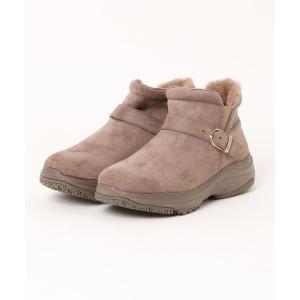 ブーツ EDWIN「BODY FIRE」厚底裏ボアベルト付きサイドジップブーツ レディース