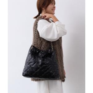 honeysalon(ハニーサロン)バッグ かがりステッチトートバッグ