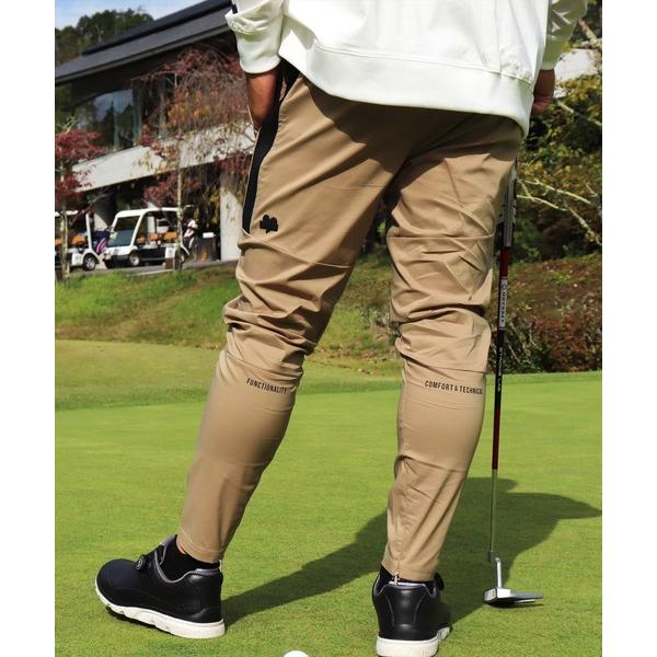 チノパン (RM)「LUXE/R GOLF」ストレッチ ブロード 防水 ファスナー イージー チノパ...