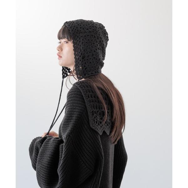 ニット帽 ニットキャップ ウールクロシェビーニー　231522 レディース