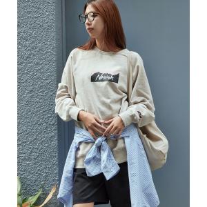 NANGA（ナンガ） トレーナー エコ ハイブリッド ボックス ロゴ