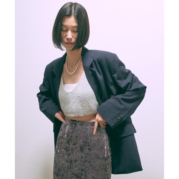 ニット セーター Kirakira Knit Bustier レディース