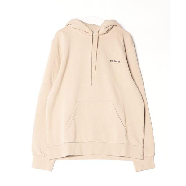 トレーナー スウェット HOODED SCRIPT EMBROIDERY SWEAT メンズ レディ...
