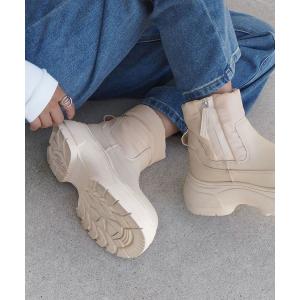 ブーツ 厚底スノーブーツ / 厚底ブーツ レディース